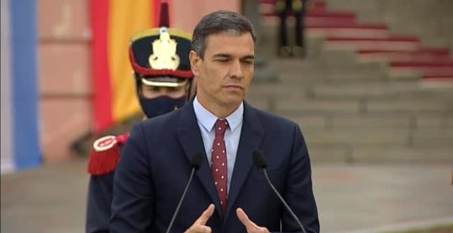 Sánchez sobre la carta de Junqueras: "Cualquier paso a favor de la distensión es bienvenido"
