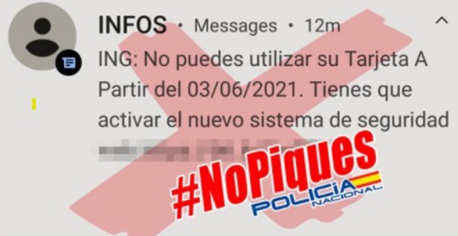 Cuatro personas en un día denuncian en Cantabria haber sido estafadas por un SMS que simula ser de su banco