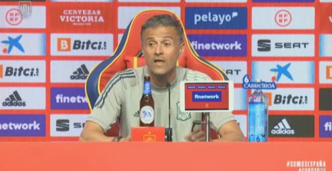 Luis Enrique hace balance de la concentración previa a la Eurocopa