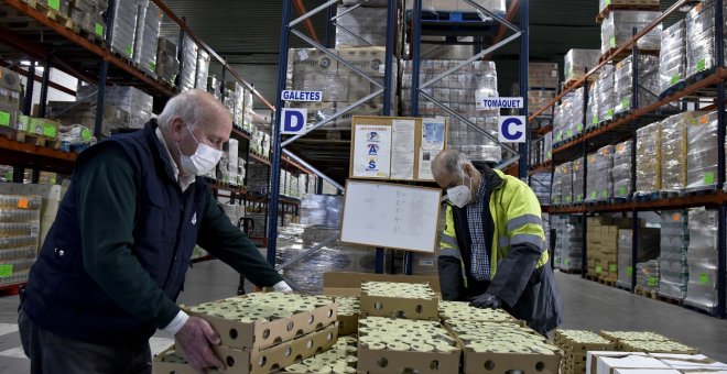 La Fundación "La Caixa" dona un millón de euros a los bancos de alimentos para paliar la emergencia social