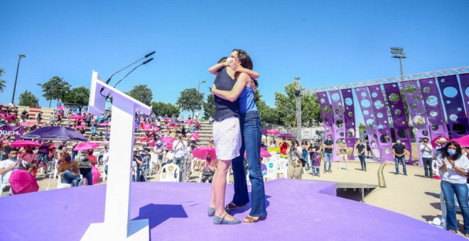 Ione Belarra se convierte en la nueva secretaria general de Podemos con el 88,69% del voto de los inscritos