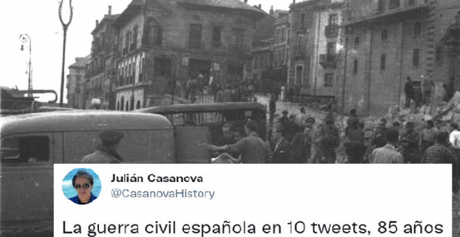 La Guerra Civil en solo diez tuits: el fantástico hilo que resume la historia reciente de España "85 años después"