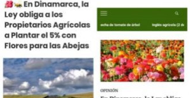 Bulocracia - Dinamarca no obliga a sus agricultores a plantar flores para las abejas