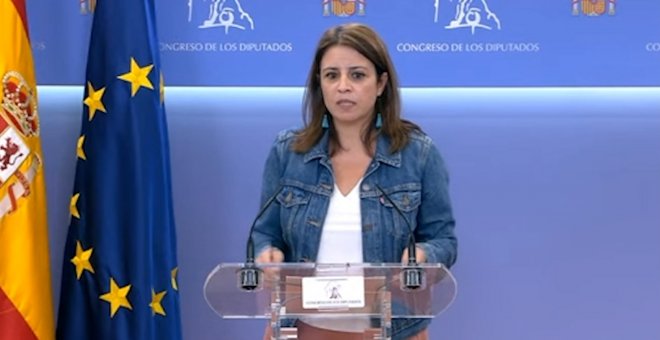 Adriana Lastra: "Sin el PP el pacto antitransfuguismo está herido"