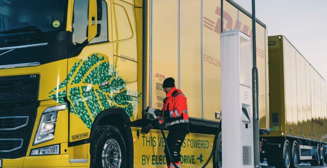 Los puntos de recarga, principal barrera para el despegue de camiones eléctricos en Europa