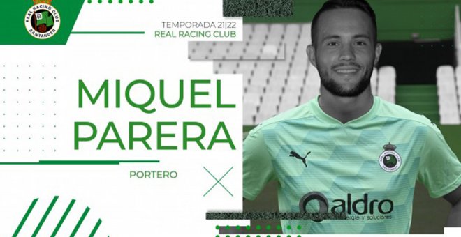 Miquel Parera refuerza la portería del Racing