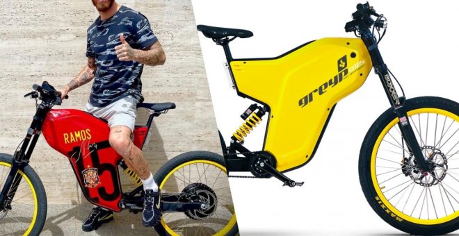 Greyp G12s Custom: así es y esto cuesta la bicicleta eléctrica de 12 kW de Sergio Ramos y compañía