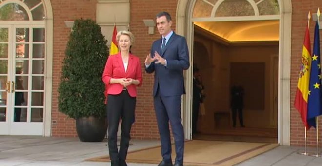 Von der Leyen dará hoy el visto bueno al plan de inversiones español