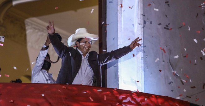 Pedro Castillo confirma su victoria en las elecciones de Perú tras concluir el escrutinio
