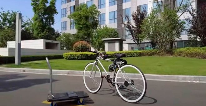 ¿Para qué sirve una bicicleta eléctrica capaz de mantenerse en equilibrio y circular de forma autónoma?