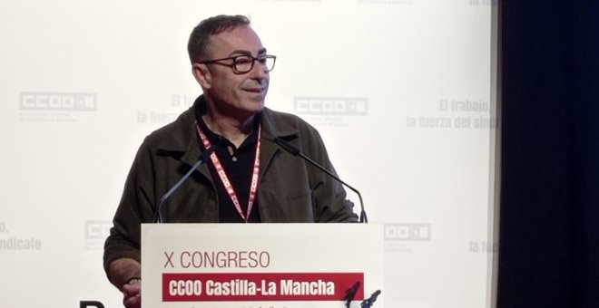 Paco de la Rosa es reelegido secretario general de CCOO en Castilla-La Mancha con el 80 por ciento de los votos