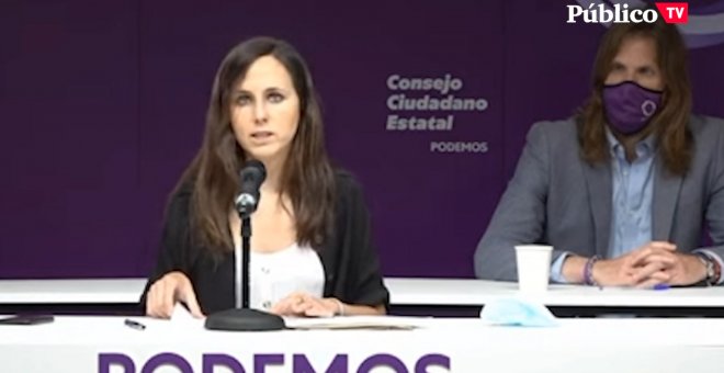Belarra señala las elecciones autonómicas y municipales de 2023 como "un gran reto" para Podemos