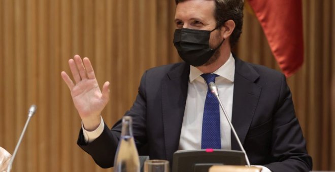 Casado aprovecha que aparece en un informe de la Guarda Civil sobre los CDR para intentar recurrir los indultos