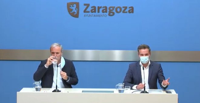 La izquierda reclama una comisión de investigación sobre los negocios de la familia del alcalde de Zaragoza