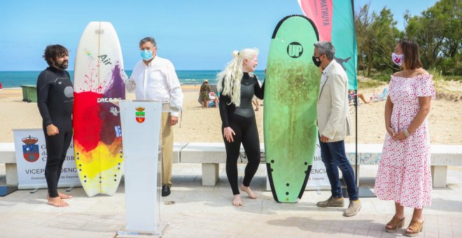 Cantabria será la punta de lanza europea del surf adaptado con el proyecto 'INCLUSEA (IN=SEA)'