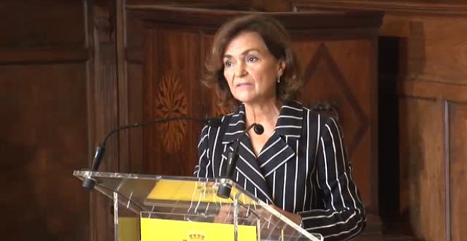 Carmen Calvo asiste a la apertura oficial del Pazo de Meirás al pueblo español