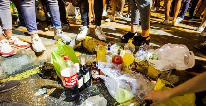 La cultura del botellón en España