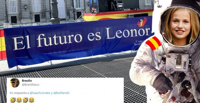 "El futuro es Leonor": cachondeo en Twitter con un evento que conmemoraba el séptimo aniversario de la coronación de Felipe VI