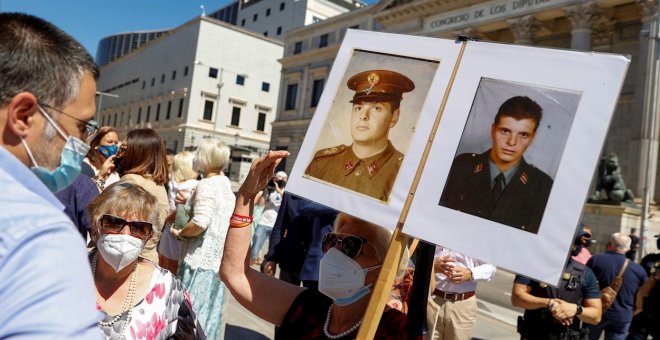 División en el homenaje a las víctimas del terrorismo en el Congreso