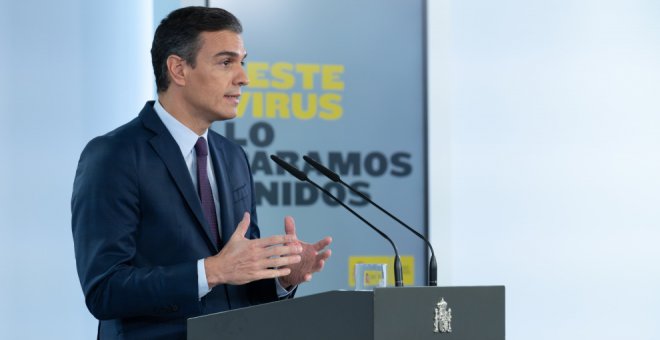 Pedro Sánchez: "Desde hoy comienza el Gobierno de la recuperación social, digital, verde y feminista"