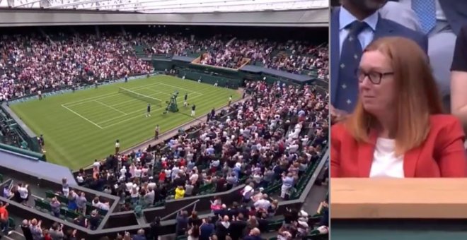 Emocionante ovación en Wimbledon a la cocreadora de la vacuna Oxford/AstraZeneca