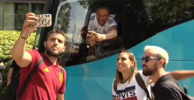 La selección, rumbo a San Petersburgo