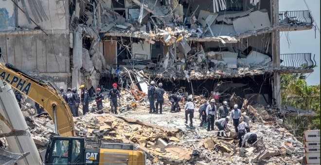 Ascienden a once los muertos confirmados por el derrumbe del edificio de Miami
