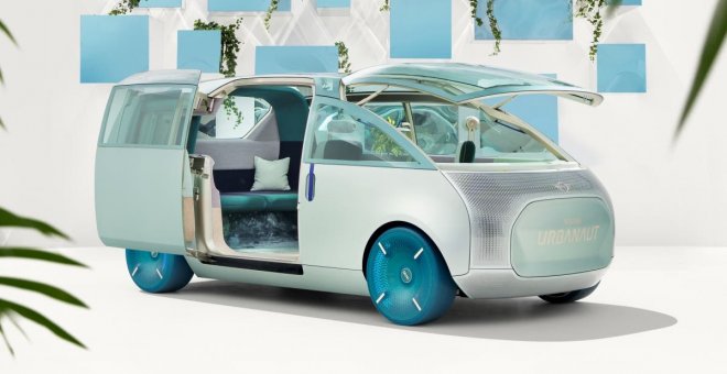 MINI Vision Urbanaut: el MPV eléctrico que cambia de aspecto según el momento