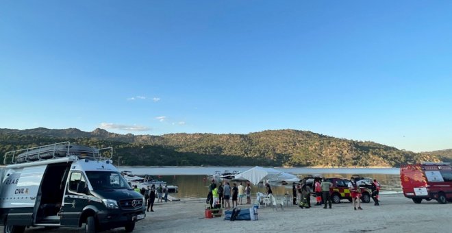 Se reanuda la búsqueda de una niña en el embalse de San Juan