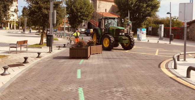 La calle Los Cuadrillos vuelve a habilitarse como peatonal para mejorar la movilidad durante el verano
