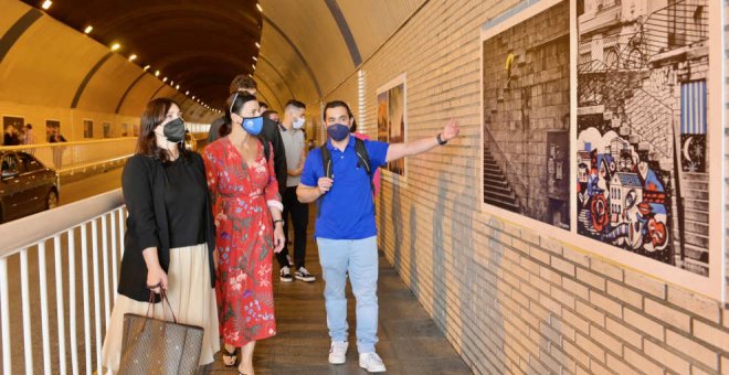 Más de un centenar de fotografías de Santander hechas por instagramers cántabros ilustran desde este sábado el Pasaje de Peña