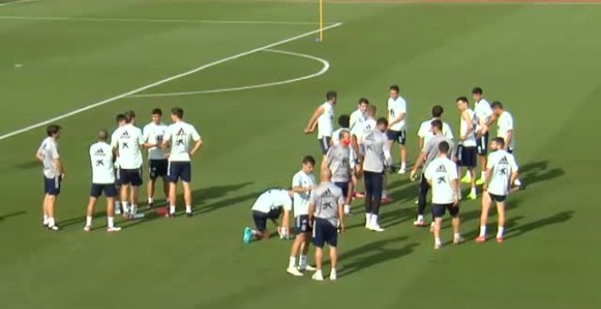 La selección española regresa a los entrenamientos en la Ciudad del Fútbol