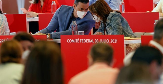 Sánchez pone en valor la valentía del PSOE para la concesión de los indultos y dice que ya se nota otro clima con Catalunya