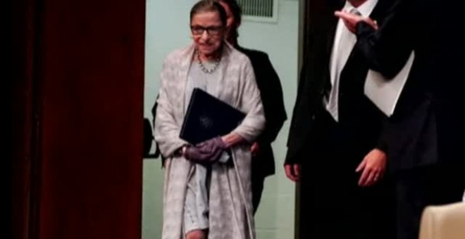 El mundo del Derecho rinde homenaje a Ginsburg, icono de igualdad
