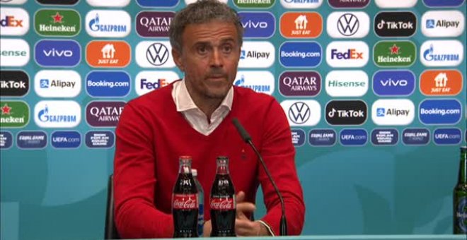 Luis Enrique: "Nos vamos a casa con la tranquilidad de haber competido y de haber estado entre los mejores"