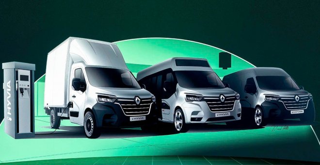 Estos son los tres vehículos de hidrógeno que Renault ofrece a través de HYVIA
