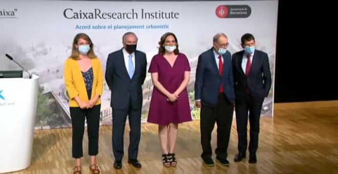 La Fundación "la Caixa" y el Ayuntamiento de Barcelona presentan un acuerdo para la creación de CaixaResearch Institute