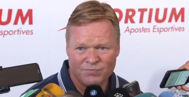 Koeman confía en la continuidad de Messi: "Es muy importante que se quede para el club y para la liga española"