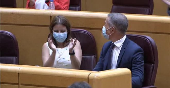 Ander Gil realiza un alegato contra los discursos de odio en su estreno al frente del Senado