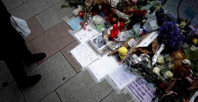 Destrozan el altar de Samuel Luiz en A Coruña