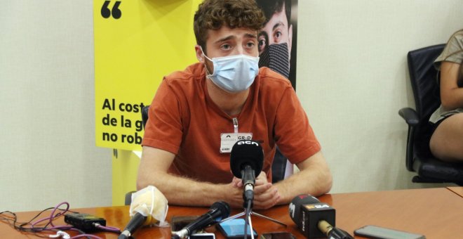 L'activista a qui demanen vuit anys de presó per la vaga contra el judici de l’1-O denuncia "mala praxis" policial