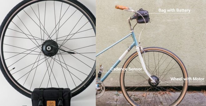 Con este kit sin cables tu bicicleta pasa a ser eléctrica con tan sólo 15 minutos de trabajo