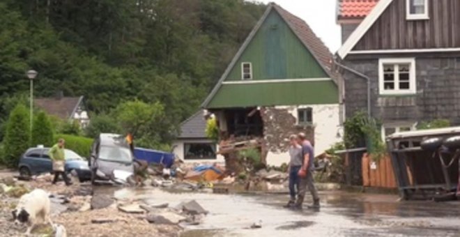 42 muertos en las devastadoras inundaciones del oeste de Alemania
