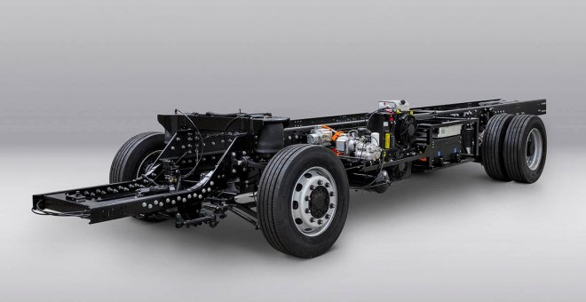 Volta Trucks presenta un prototipo de chasis para camiones eléctricos a medida