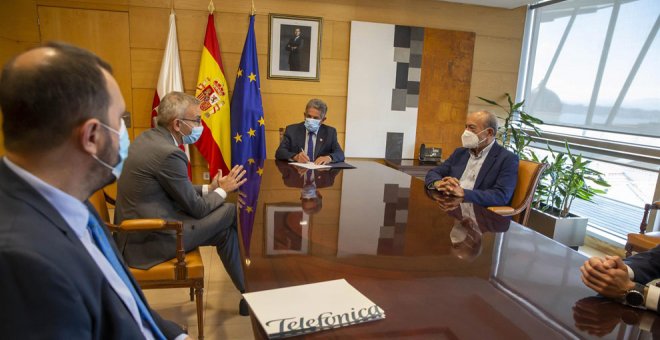 Gobierno y Telefónica colaborarán para introducir la tecnología 5G en las zonas rurales