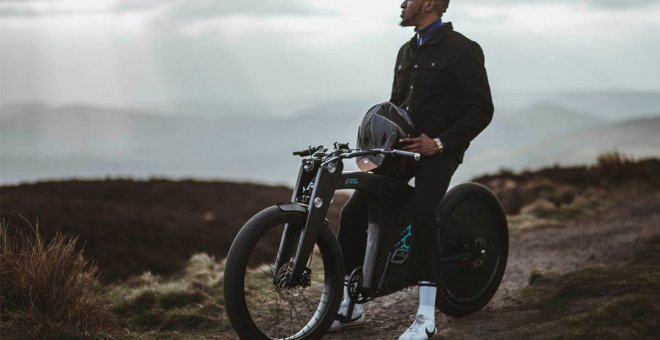 CrownCruiser, una bicicleta eléctrica de carbono, inteligente y con aire retro-futurista