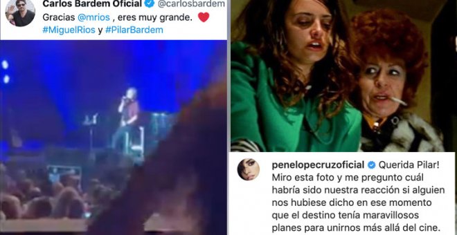 La carta de Penélope Cruz, las palabras de Miguel Ríos y otros homenajes que lloran la muerte de Pilar Bardem