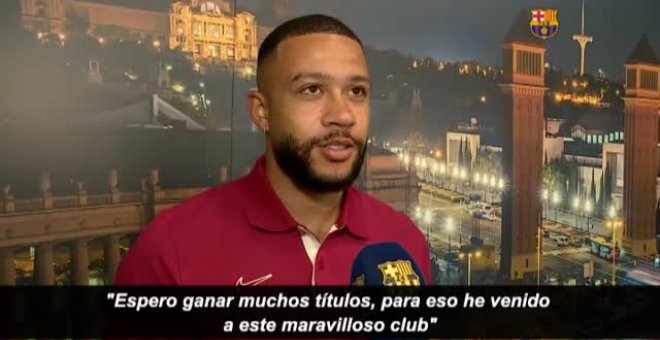 Depay: "Quiero ganar muchos títulos"