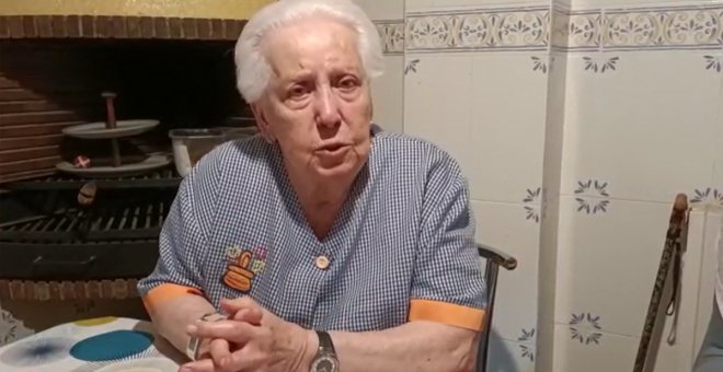 Rosario, desahuciada por error con 97 años: "Hoy hace cinco meses que me vaciaron la casa"