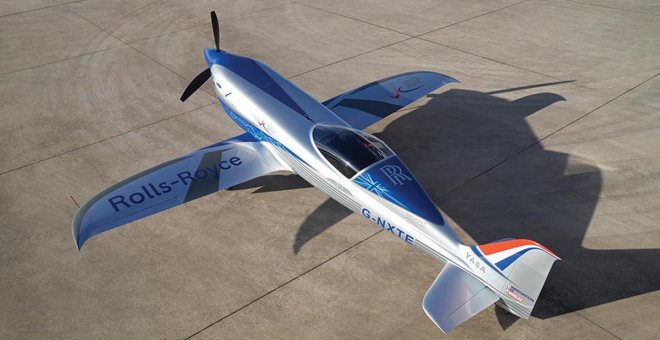 Electroflight y Rolls-Royce buscan batir el récord de velocidad de un avión eléctrico